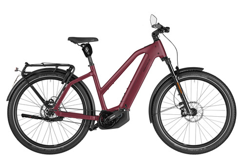 Riese & Muller Charger5 Mixte pinion HS in Dark Red Matt