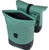 Basil Cove Double Pannier Bags 32L Silvergreen/Black
