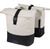 Basil Cove Double Pannier Bags 32L White/Black