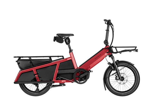 Multitinker2 cargo bike with optional accessories