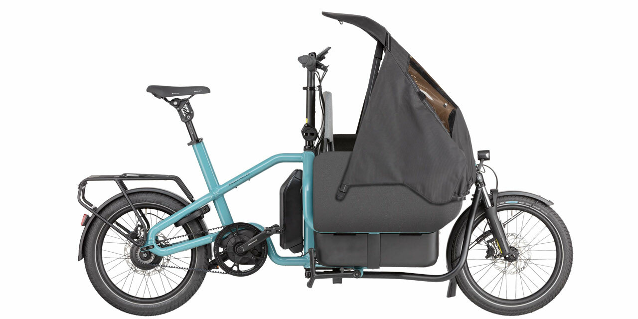 Carrie Vario / Aqua /
optional equipment: Flex Box, Child Seat with Headrest, Child Cover, Carier