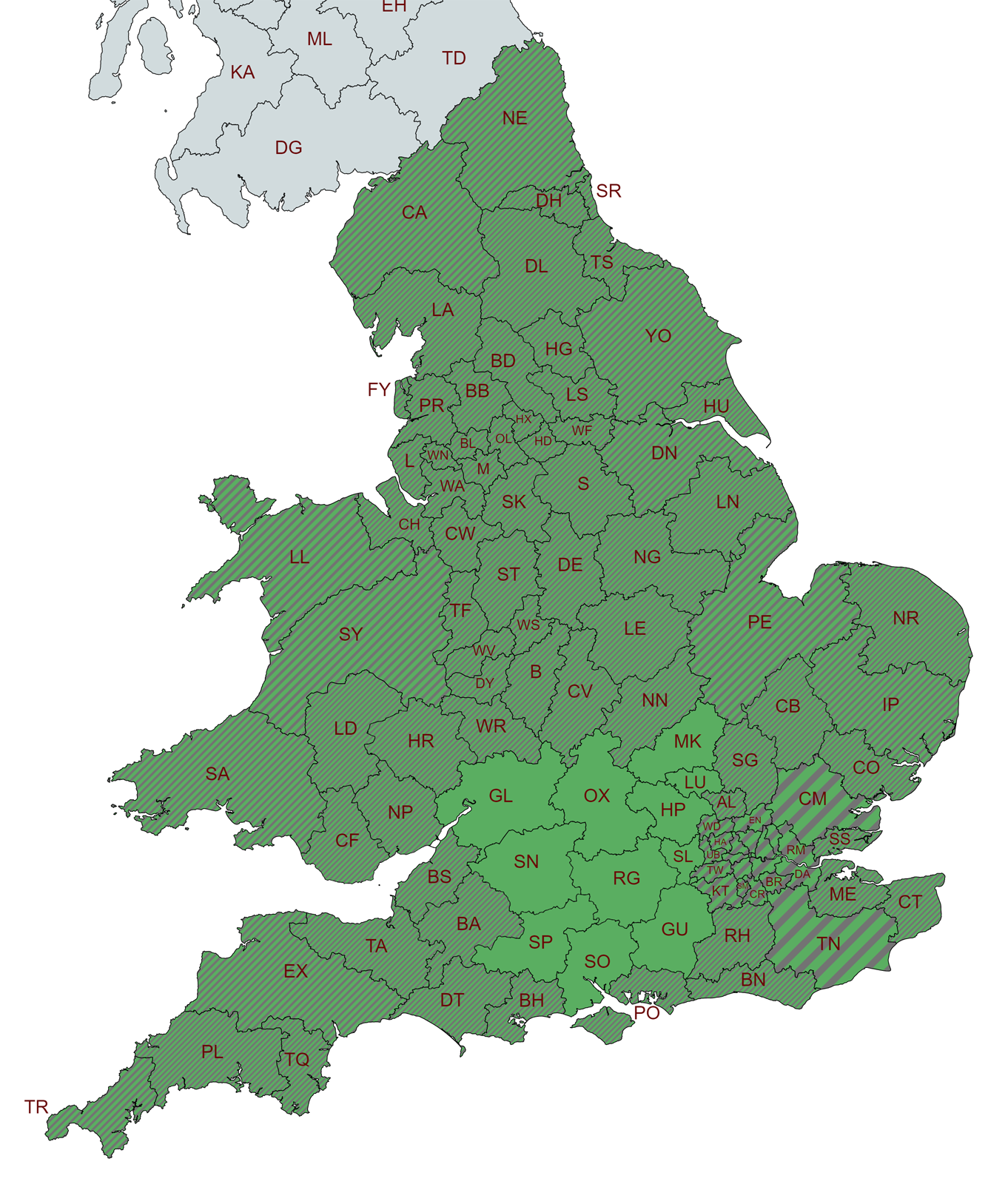 Delivery Area Map