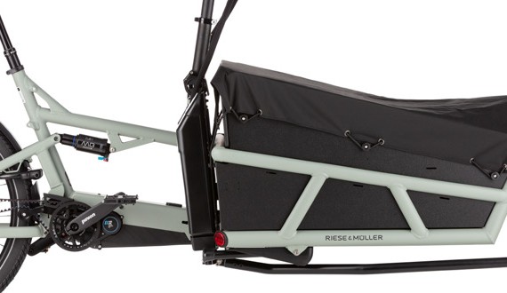 Riese & Muller Load5 pinion cargo detail