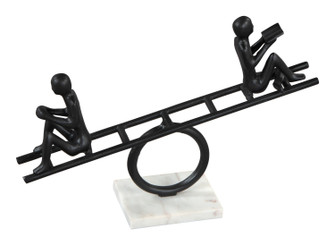 Teeter Table Art in Black, White (339|A12275)