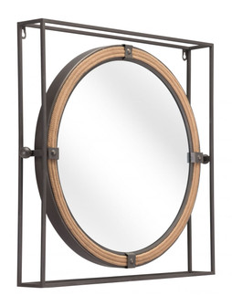 Capell Mirror in Gray (339|A12222)