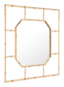 Bamboo Mirror in Gold (339|A10776)
