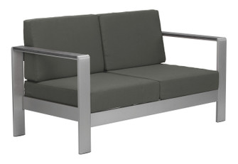 Cosmopolitan Sofa in Dark Gray, Silver (339|703986)