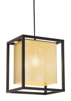 Yves One Light Ceiling Lamp in Gold, Black (339|56128)
