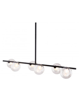 Keyoz LED Ceiling Lamp in Black, Clear (339|56112)