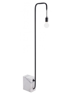 Lancia LED Floor Lamp in Black, White (339|56103)