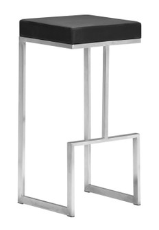 Darwen Barstool in Black, Silver (339|300045)