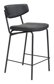 Sharon Counter Chair (Set of 4) in Vintage Black, Black (339|109592)