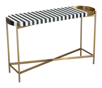 Saber Console Table in Multicolor, Brass (339|109466)