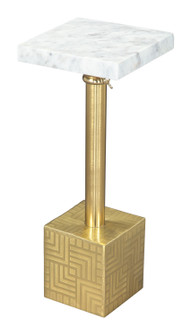 Josef Side Table in White, Gold (339|109350)