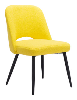 Teddy Dining Chair in Yellow, Black (339|109330)