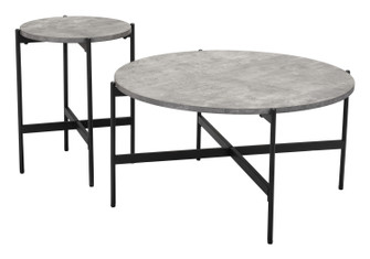 Malo Coffee Table in Gray, Black (339|109231)