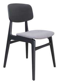 Othello Dining Chair in Gray, Black (339|109212)