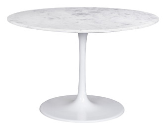 Phoenix Dining Table in White (339|109208)
