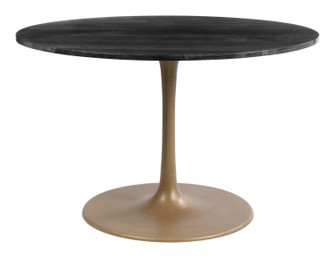 Taj Dining Table in Black, Gold (339|109095)