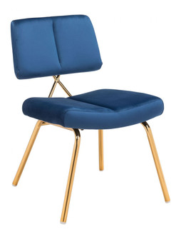 Nicole Dining Chair in Blue, Gold (339|101965)