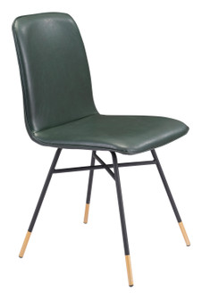 Var Dining Chair in Green, Black, Gold (339|101892)