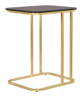 Alma C-Side Table in Black, Gold (339|101535)