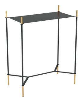 Austin End Table in Black, Gold (339|101468)