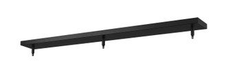 Multi Point Canopy Three Light Ceiling Plate in Matte Black (224|CP4403-MB)