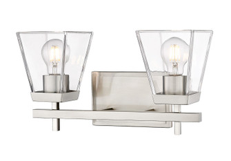 Lauren Two Light Vanity in Brushed Nickel (224|819-2V-BN)