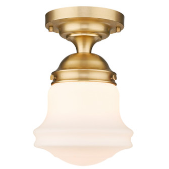 Vaughn One Light Flush Mount in Heritage Brass (224|735F10-HBR)