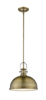 Melange One Light Pendant in Heritage Brass (224|725P12-HBR)