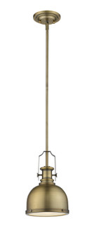 Melange One Light Pendant in Heritage Brass (224|725MP-HBR)