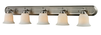 Lagoon Five Light Vanity in Brushed Nickel (224|704-5V-BN)