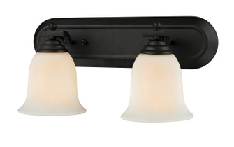 Lagoon Two Light Vanity in Matte Black (224|703-2V-MB)