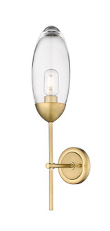 Arden One Light Wall Sconce in Rubbed Brass (224|651S-RB)