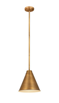 Eaton One Light Pendant in Rubbed Brass (224|6011P12-RB)