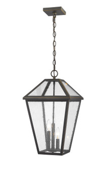 Talbot Three Light Outdoor Chain Mount in Oil Rubbed Bronze (224|579CHXL-ORB)