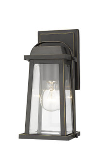 Millworks One Light Outdoor Wall Mount in Oil Rubbed Bronze (224|574S-ORB)