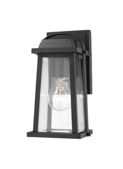 Millworks One Light Outdoor Wall Mount in Black (224|574S-BK)