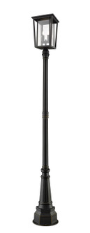 Seoul Two Light Outdoor Post Mount in Oil Rubbed Bronze (224|571PHBR-564P-ORB)