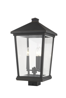 Beacon Three Light Outdoor Post Mount in Oil Rubbed Bronze (224|568PHXLS-ORB)