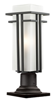 Abbey One Light Outdoor Pier Mount in Outdoor Rubbed Bronze (224|550PHMR-533PM-ORBZ)