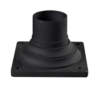 Pier Mounts Outdoor Pier Mount in Black (224|533PM-BK)