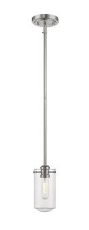 Delaney One Light Pendant in Brushed Nickel (224|471MP-BN)