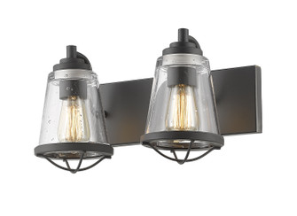 Mariner Two Light Vanity in Bronze (224|444-2V-BRZ)