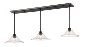 Annora Three Light Linear Chandelier in Olde Bronze (224|428MP14-3OB)