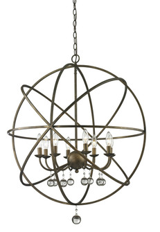 Acadia Eight Light Chandelier in Golden Bronze (224|416-30)