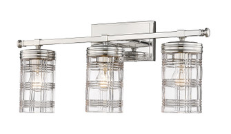 Archer Three Light Vanity in Polished Nickel (224|344-3V-PN)