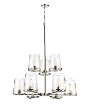 Callista Nine Light Chandelier in Polished Nickel (224|3032-9PN)