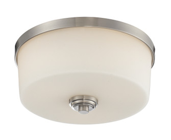 Lamina Three Light Flush Mount in Brushed Nickel (224|226F3)